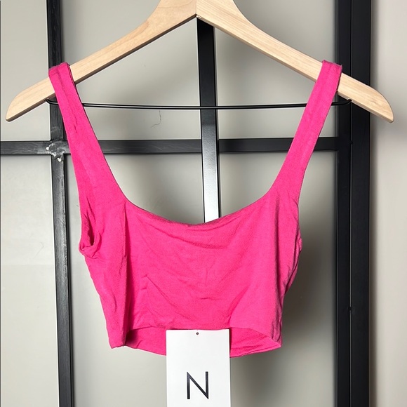 Naked Wardrobe Tops Nwt Naked Wardrobe Square Neck Tank Bralette In